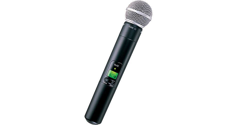 Shure SLX2/SM58 Handheld Wireless Microphone SLX2/SM58-J3 B&H