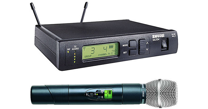 Shure ULX Professional Series Wireless Handheld ULXP24/SM86-J1