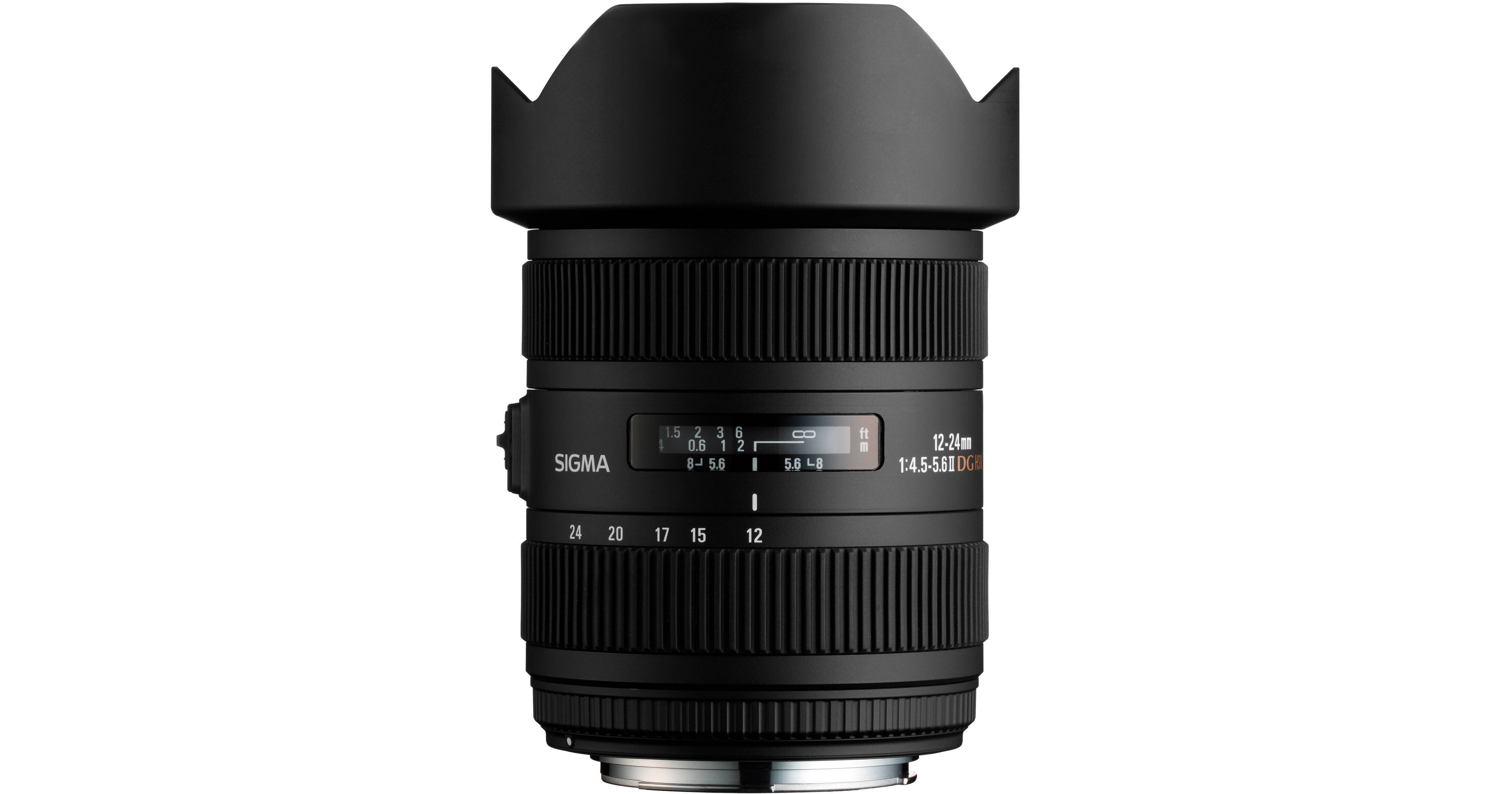 Sigma 12-24mm f/4.5-5.6 DG HSM II Lens (For Canon) 204101 B&H