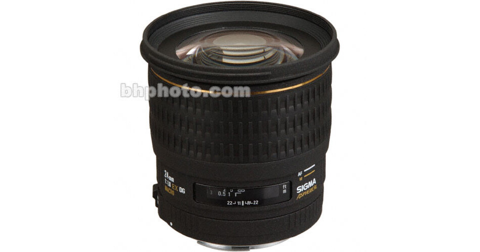 Sigma 24mm f/1.8 EX Aspherical DG DF Macro Autofocus Lens 432110