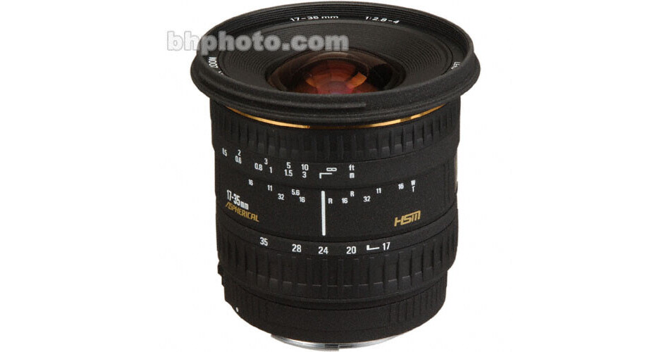Sigma 17-35mm f/2.8-4.0 EX Asph. HSM Autofocus Lens 519110 B&H