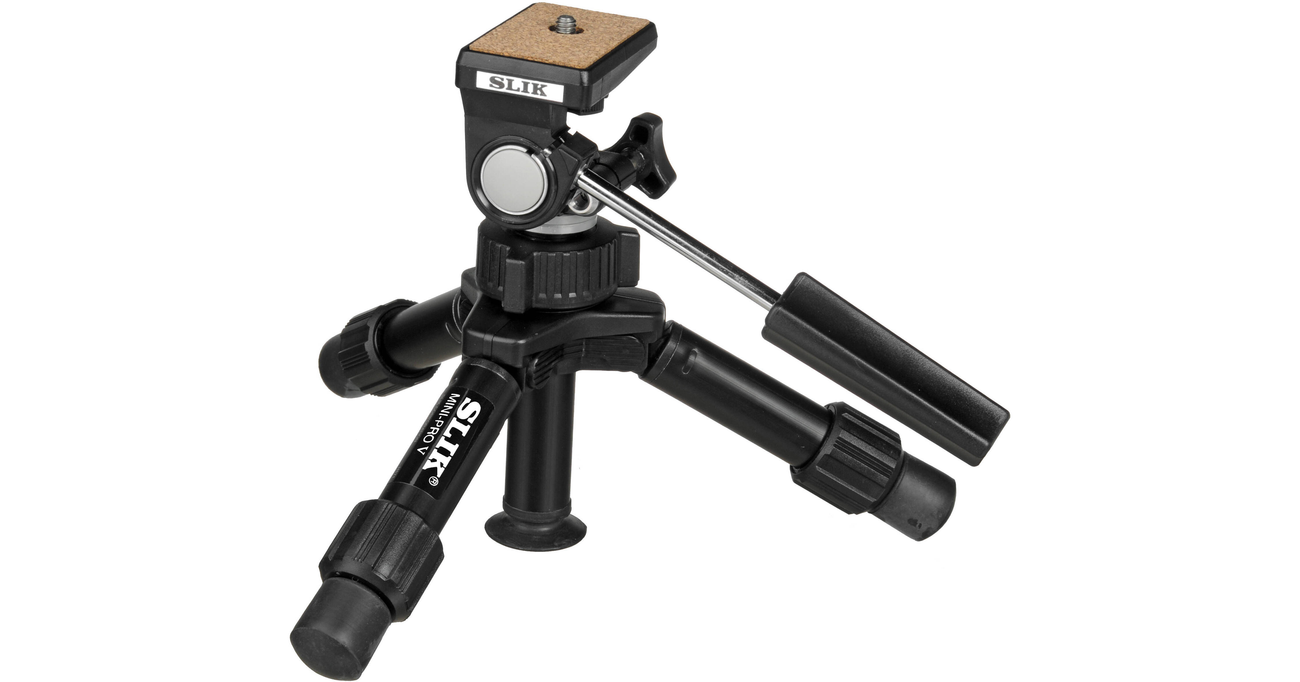 SLIK Mini-Pro V Tripod with 2-Way Pan/Tilt Head - 611-352 B&H
