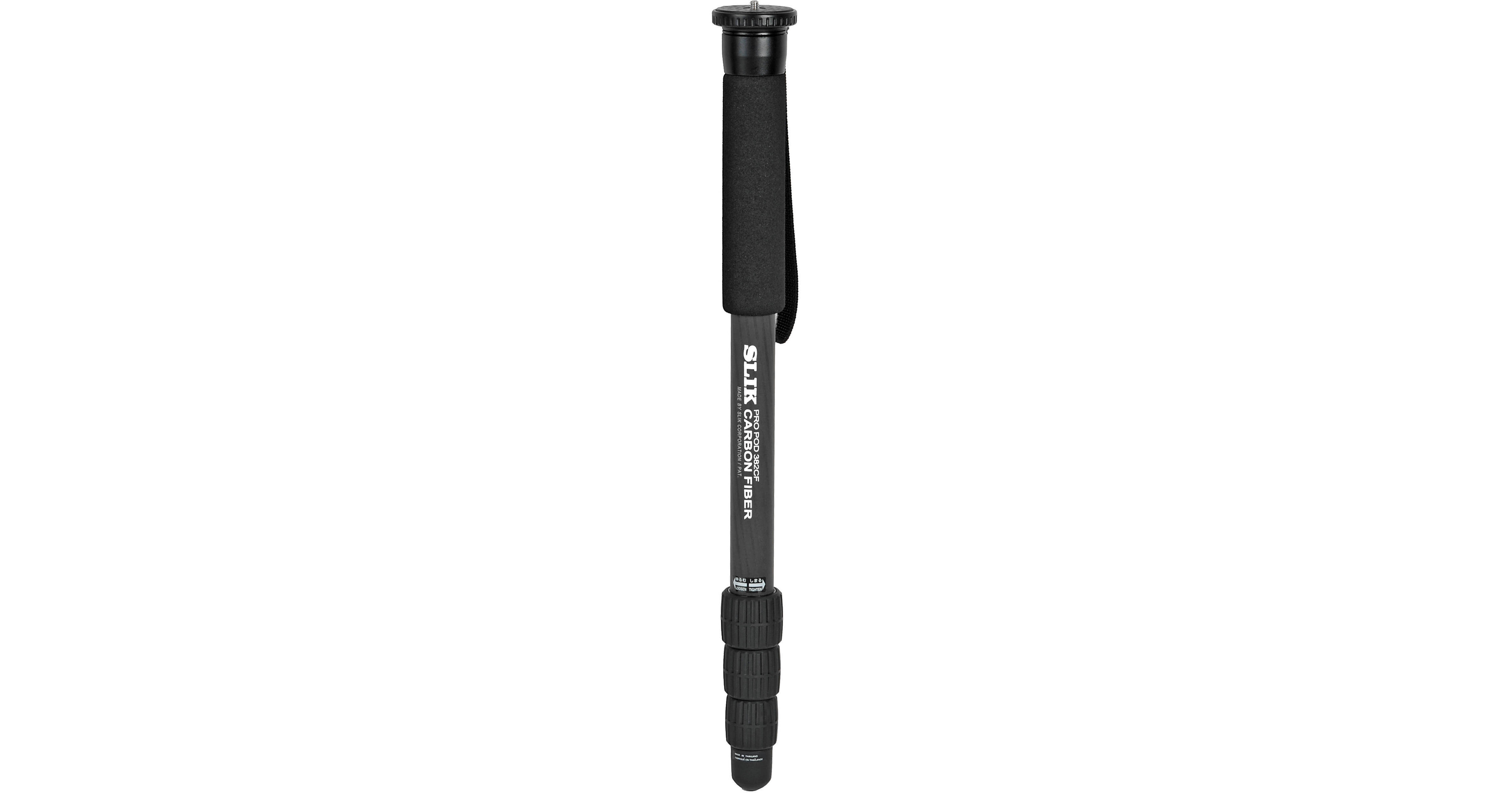 SLIK Pro Pod 382 Carbon Fiber Monopod 618-382 B&H Photo Video