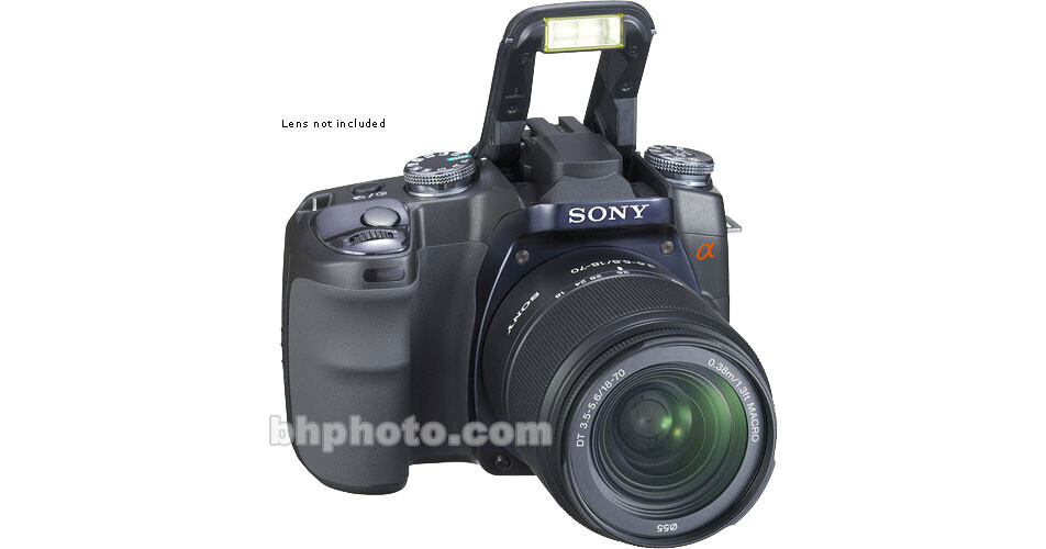 Sony Alpha DSLR-A100 Digital Camera B&H Photo Video