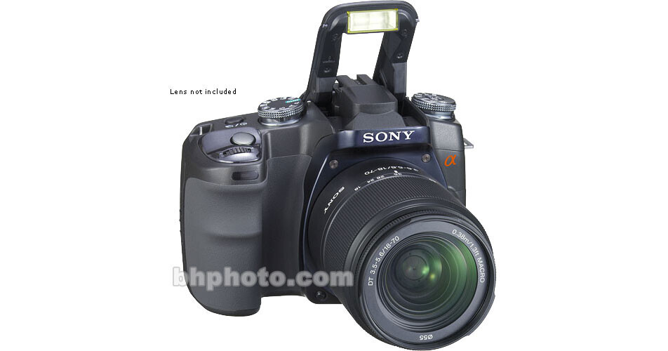 Sony Alpha DSLR-A100 Digital Camera B&H Photo Video