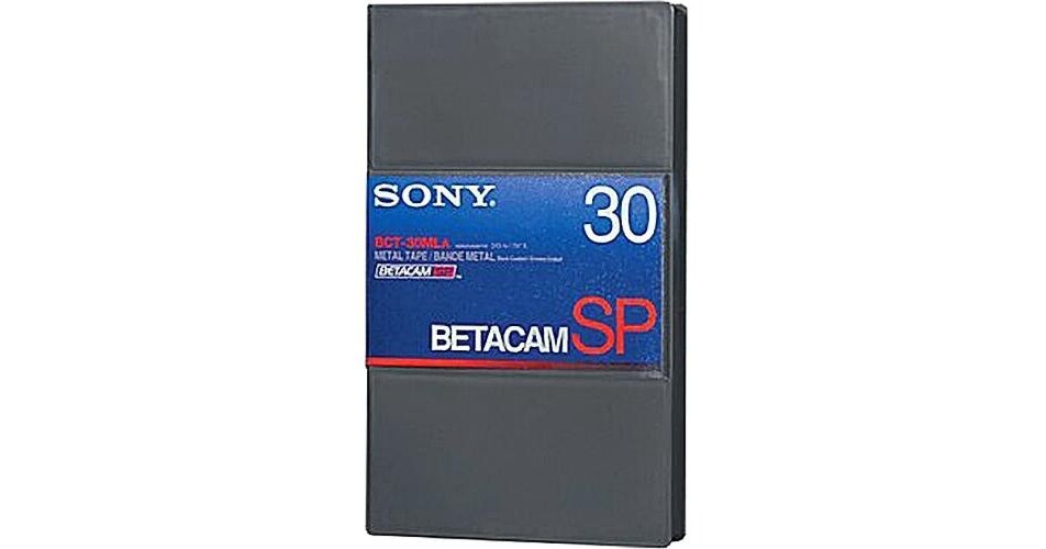 Sony BCT-30MLA Betacam SP Cassette (Large) BCT30MLA B&H Photo