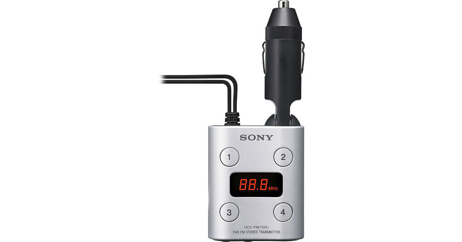 Sony DCC-FMT50U DC Cigarette Lighter Mobile FM Stereo DCCFMT50U