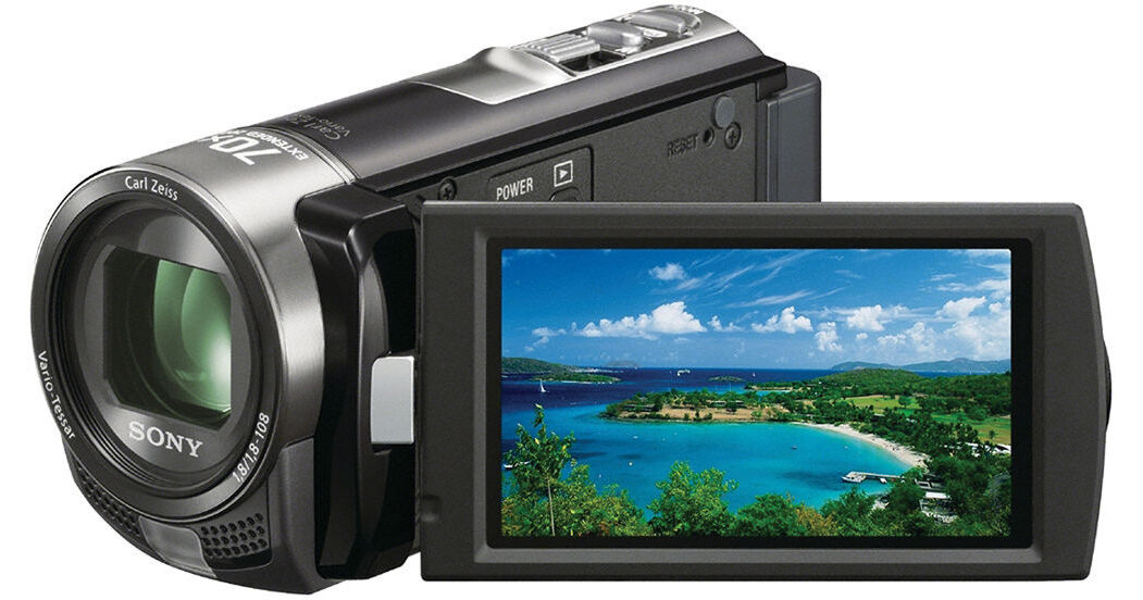 Sony DCR-SX45E SD Flash Memory PAL Camcorder (Black) DCRSX45BE