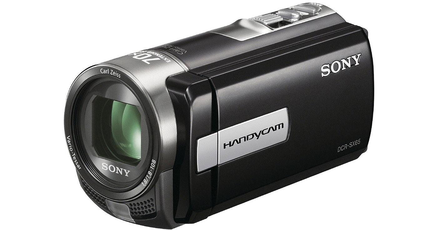 Sony DCR-SX65E SD Flash Memory PAL Camcorder (Black) DCRSX65BE