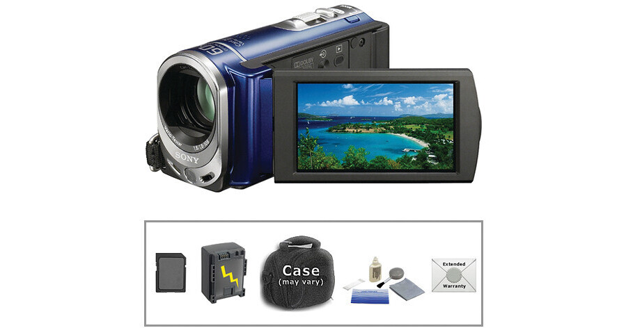 Sony DCR-SX44 Handycam Camcorder with Deluxe Accessory Kit