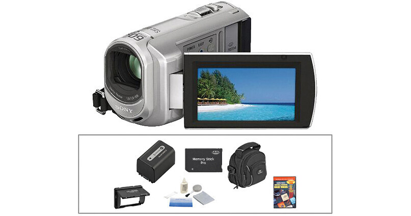 Sony DCR-SX60 16GB Handycam Camcorder Basic Kit B&H Photo Video