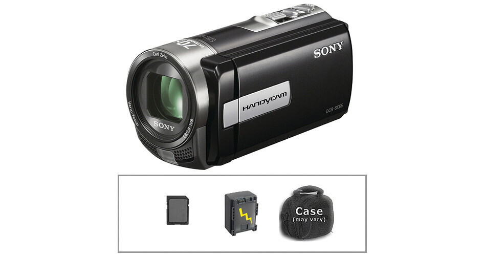 Sony DCR-SX65 Flash Memory Camcorder with Basic Accessory Kit