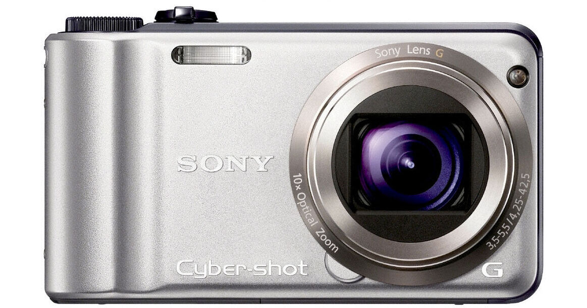 Sony Cyber-shot DSC-H55 Digital Camera (Silver) DSCH55 B&H Photo