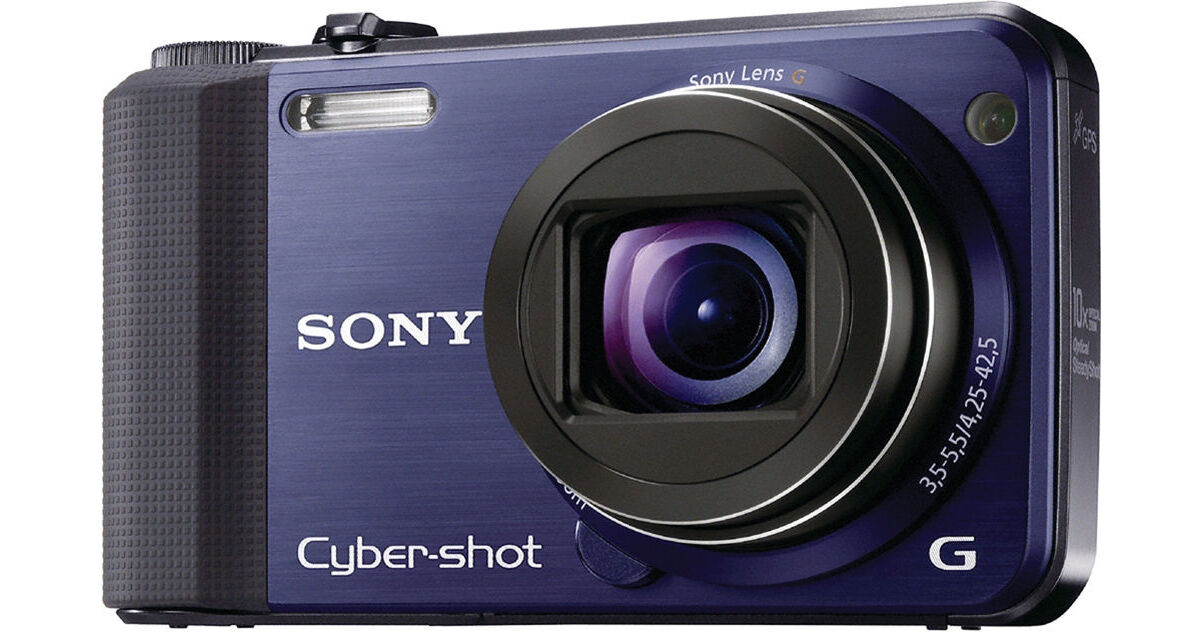 Sony Cyber-shot DSC-HX7V Digital Camera (Blue) DSCHX7V/L B&H