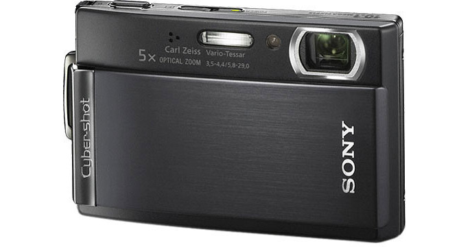 Sony Cyber-shot DSC-T300 Digital Camera (Black) DSCT300B B&H