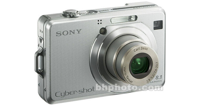 Sony Cybershot DSC-W100 Digital Camera DSCW100 B&H Photo Video