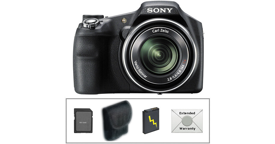 Sony Cyber-shot DSC-HX200V Digital Camera with Deluxe Accessory
