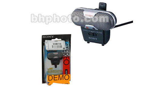 Sony ECM-719 - Stereo Electret Condenser Microphone ECM719 B&H