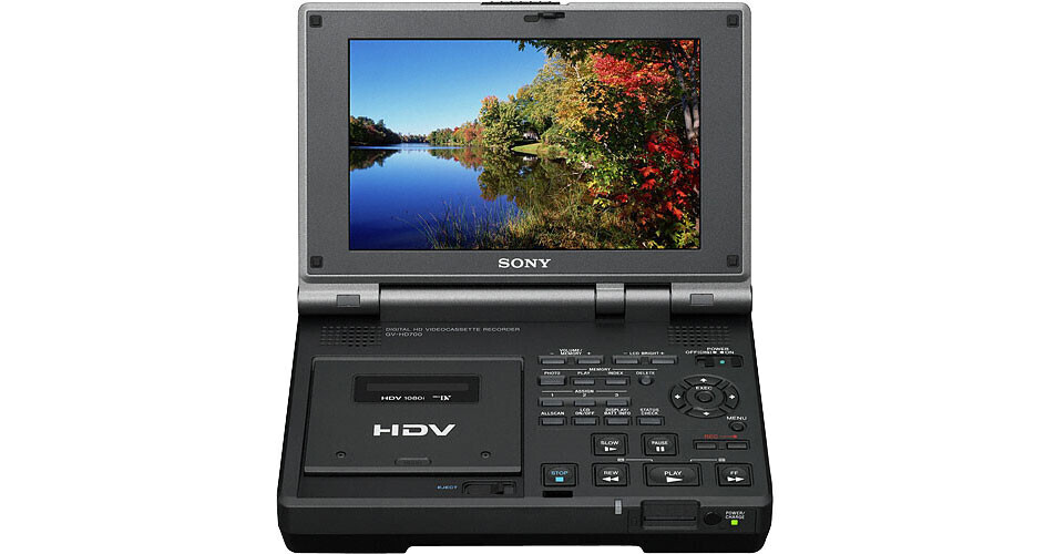 Sony DEMO GV-HD700 HDV Video Walkman VCR GVHD700 B&H Photo Video