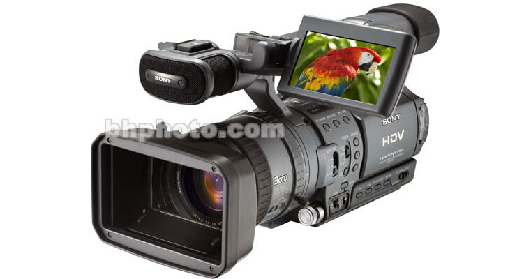 Sony HDR-FX1 HDV 1080i Camcorder HDRFX1 B&H Photo Video