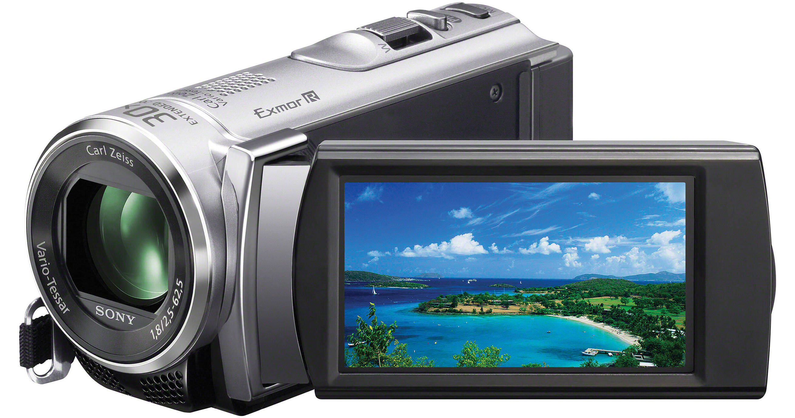 Sony PAL HDR-CX210 Handycam Video Camera (Silver) HDR-CX210E/S