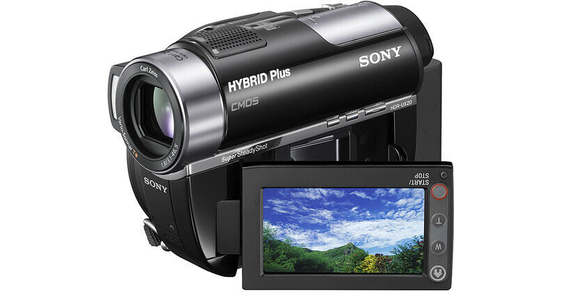 Sony HDR-UX20 8GB Hybrid DVD/Flash Memory 'PAL' HDR-UX20E B&H