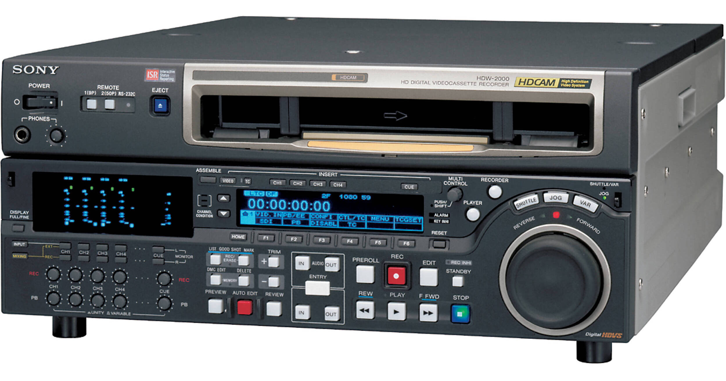 Sony HDW200020 HDCAM Studio Editing Recorder HDW-2000/31 B&H
