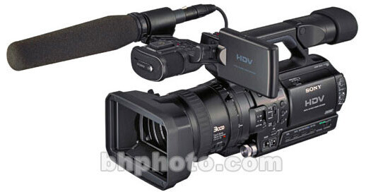 Sony HVR-Z1U DEMO 1/3-Inch 3-CCD HDV Camcorder HVRZ1U B&H Photo