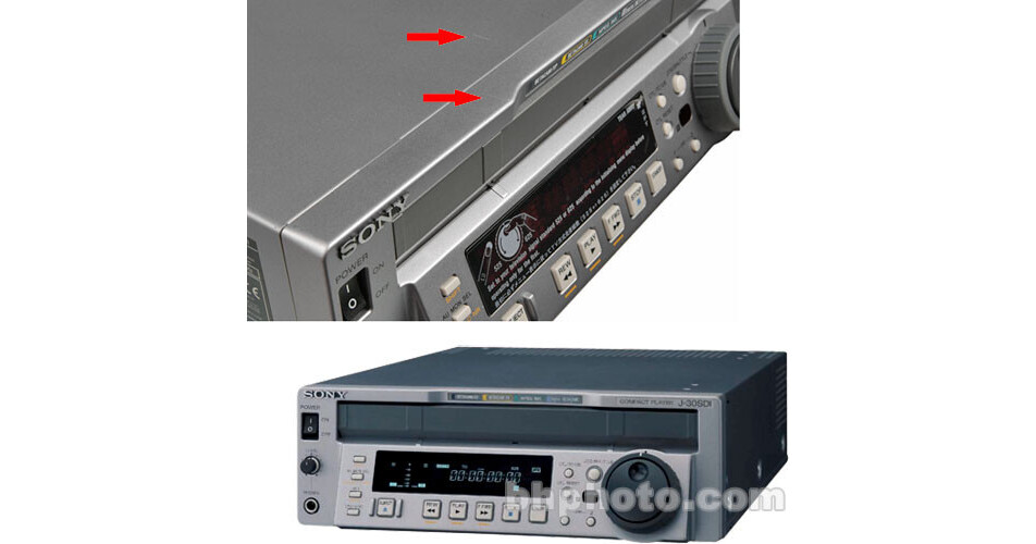 Lecteur Vidéo Broadcast Sony J-30SDI - Pour Pièces Ou Réparation