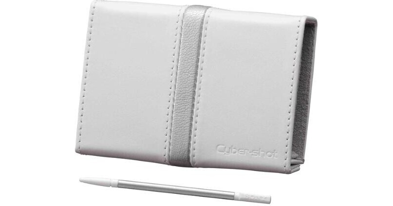Sony LCJ-THD/W Leather Cover with Stylus (White) LCJ-THD/W B&H