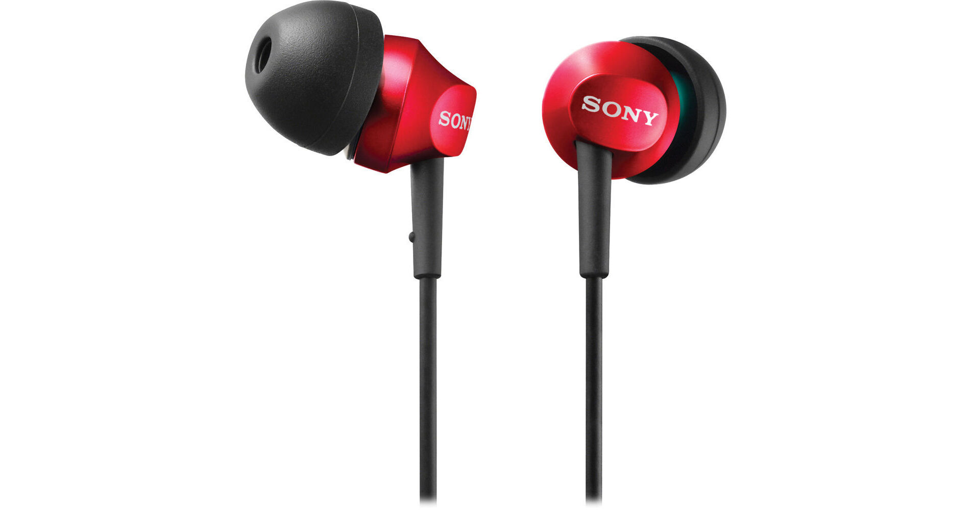 Sony MDR-EX58V In-Ear Stereo Headphones with Volume MDREX58V/RED