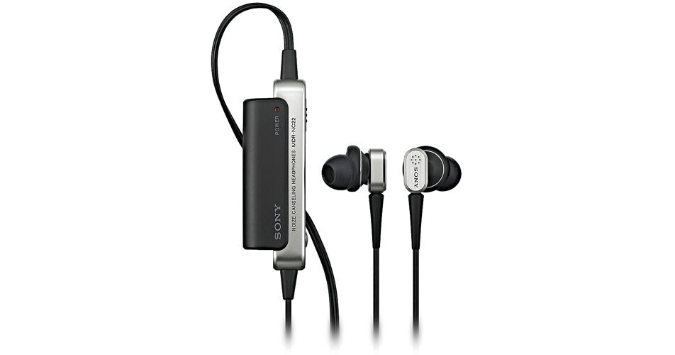 Sony MDR-NC22 - Noise-Cancelling In-Ear Stereo MDRNC22/BLK B&H