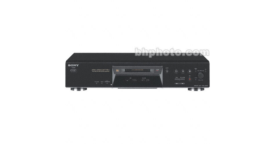 Sony MDS-JE480 Platine MiniDisc – Avec Télécommande Et Manuel – Occasion