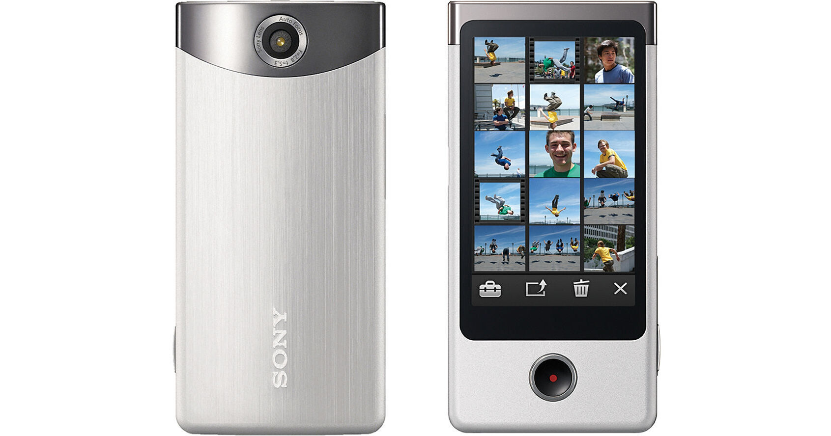 Sony MHS-TS10 4GB Bloggie Touch Camera (Silver) MHSTS10/S B&H