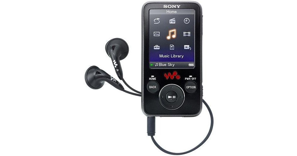Sony NWZ-E438FBLK 8GB Walkman Video MP3 Player NWZE438FBLK B&H