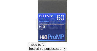 Sony P6-60 HMPX Hi-8/Digital 8 Professional Metal P660HMPX/5 B&H