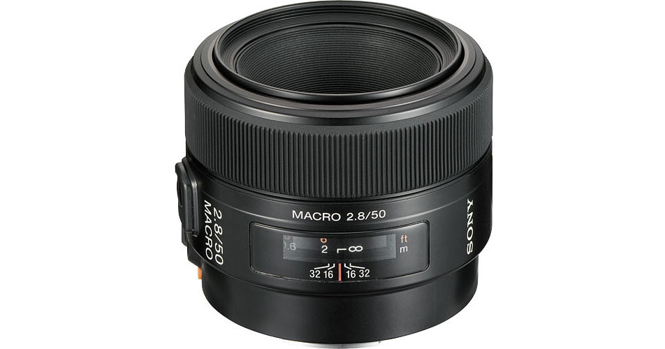 Sony SAL-50M28 50mm f/2.8 D Macro Autofocus Lens SAL50M28 B&H