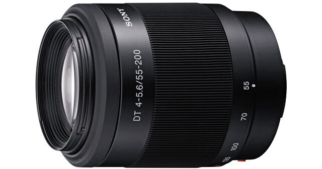 Sony SAL-55200 55-200mm f/4-5.6 DT Autofocus Lens SAL55200 B&H