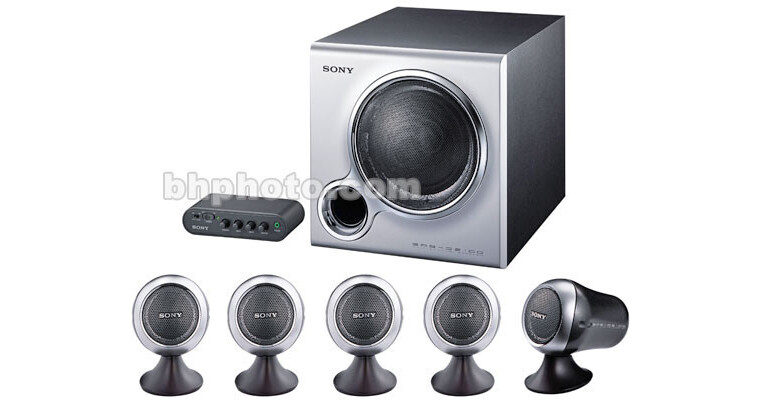 Sony SRS-D5100 - 140W 5.1 Speaker System - 6 Peice SRSD5100 B&H