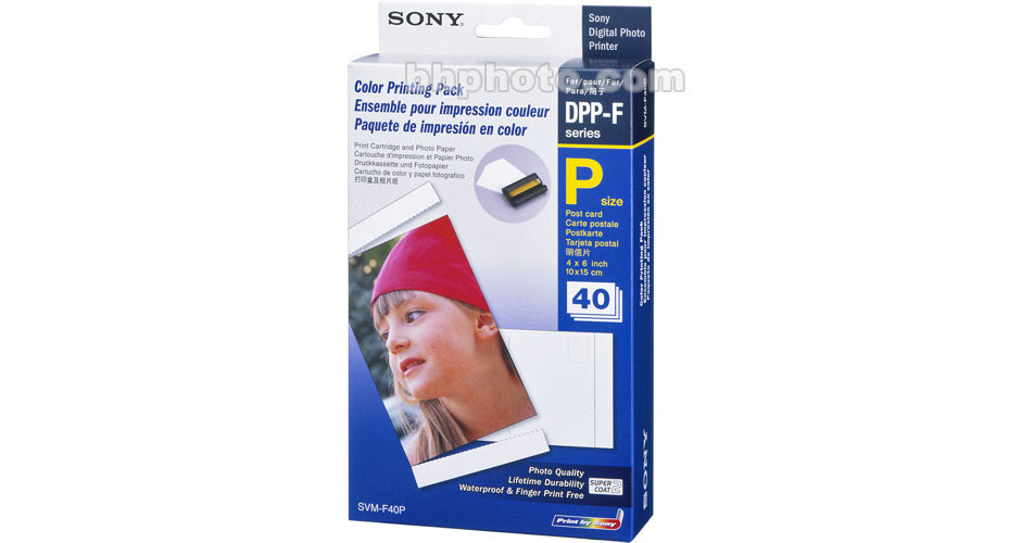 Sony SVM-F40P 4 x 6