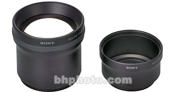 Sony VCL-DEH17VA Telephoto Lens With Atapter Lens VCLDEH17VA B&H