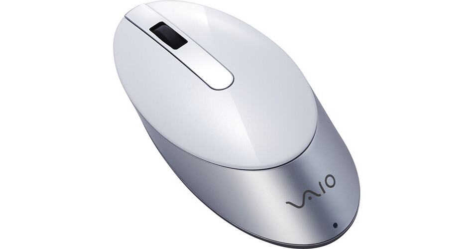 Sony VGP-BMS55/W Bluetooth Laser Mouse (Icy White) VGPBMS55/W