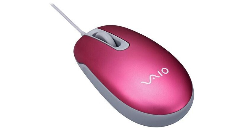 Sony VGP-UMS30/PI VAIO USB Mouse (Pink) VGPUMS30/PI B&H Photo