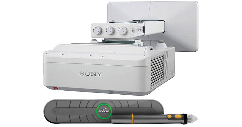 Sony VPL-SX535 WXGA Projector w/ Luidia eBeam Edge VPLSX535EBPAC
