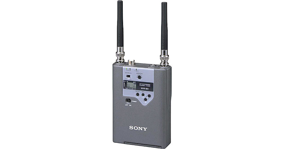 Sony WRR-861 Portable Diversity UHF Receiver WRR861B42/44 B&H