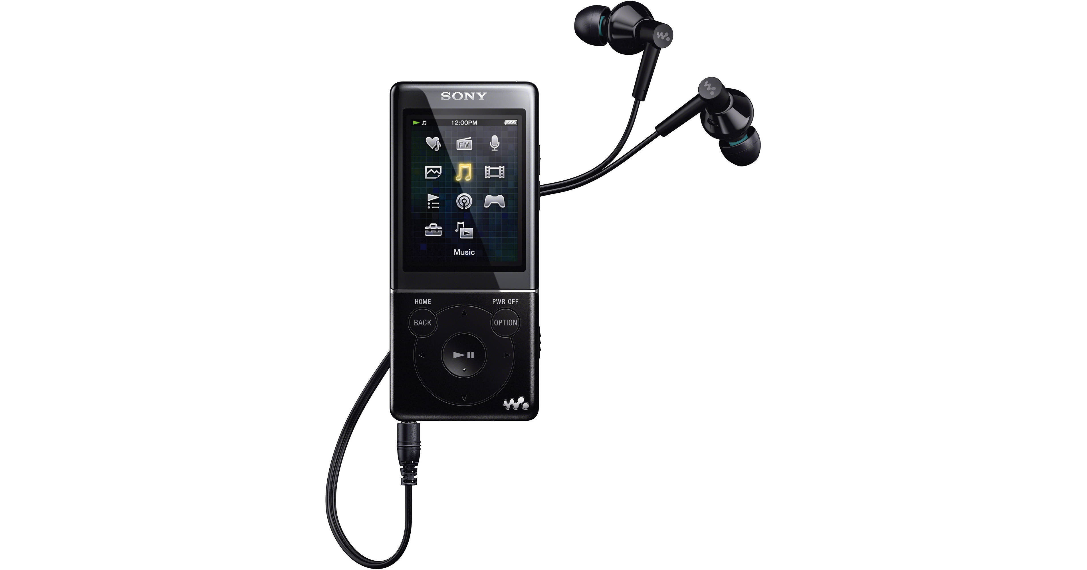 Sony 4GB E Series Walkman Video MP3 Player (Black) NWZE473BLK