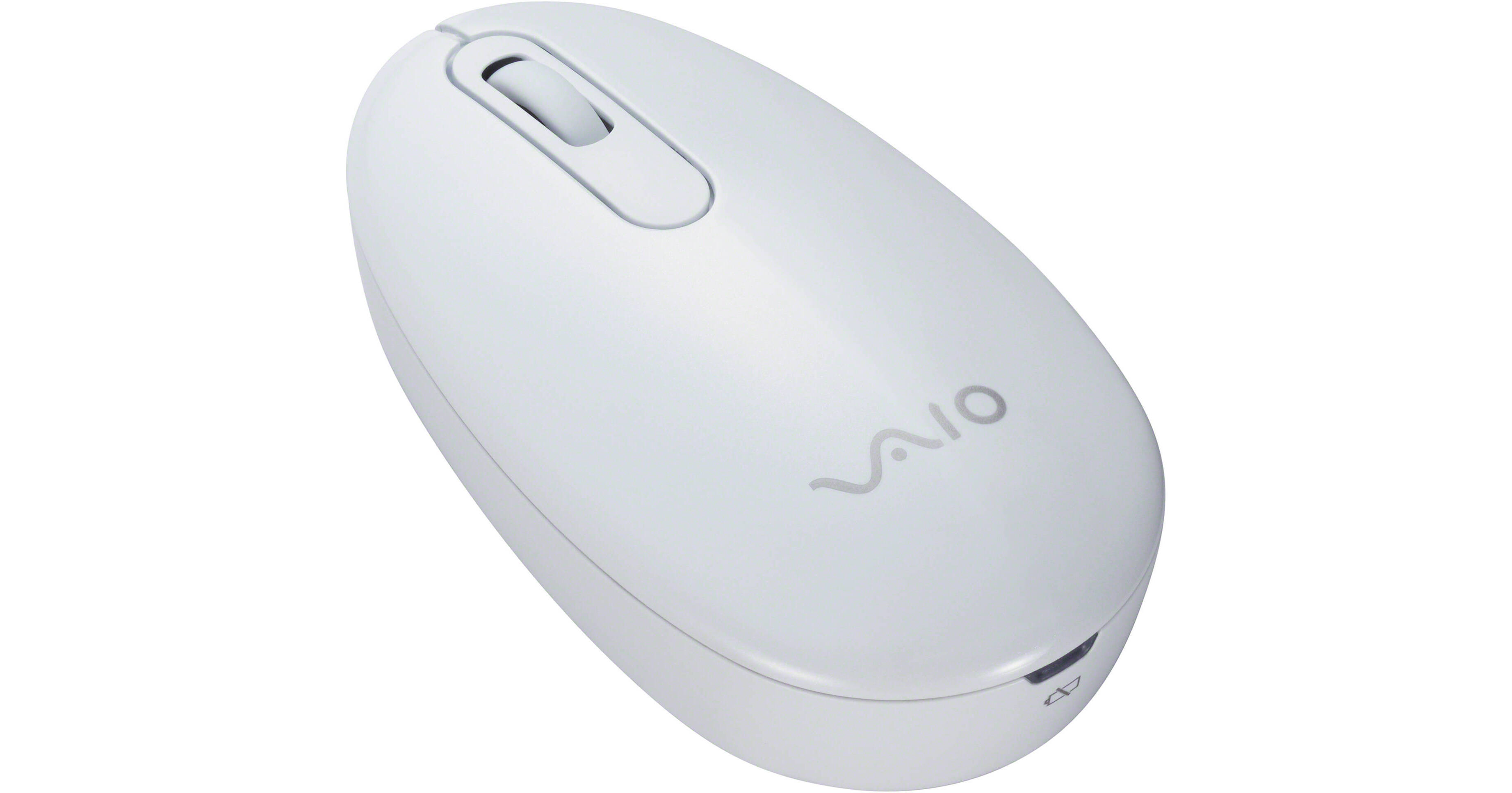 Sony VAIO Wireless Travel Mouse (White) VGPWMS10/W B&H Photo
