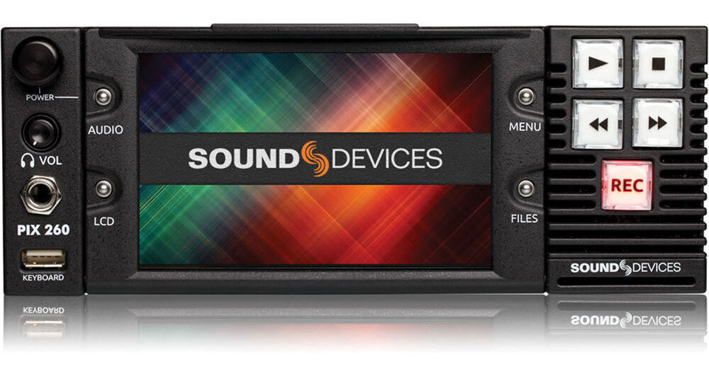 Sound Devices PIX 260 Rack-Mount Video Recorder / Player PIX 260