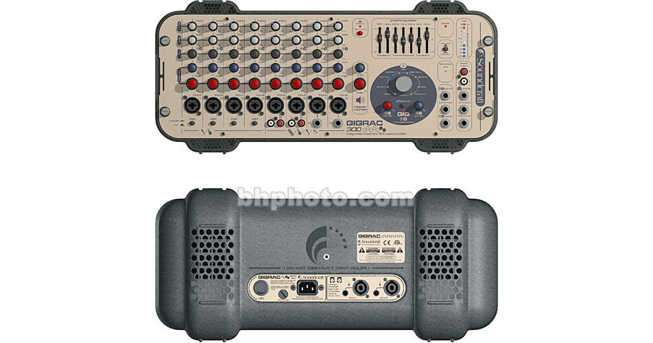 Soundcraft GIGRAC - 600 Powered PA Mixer RW5672US B&H Photo Video