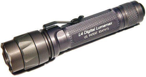 SureFire L4 LumaMax White LED Flashlight with Green Case